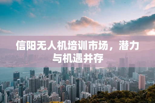 信阳无人机培训市场，潜力与机遇并存