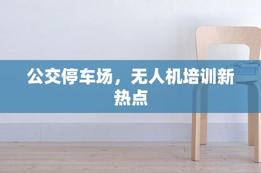 公交停车场，无人机培训新热点