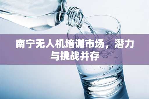 南宁无人机培训市场，潜力与挑战并存