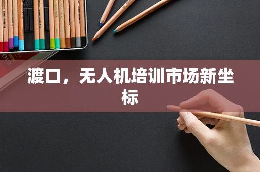 渡口，无人机培训市场新坐标