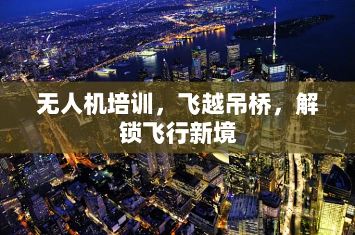 无人机培训，飞越吊桥，解锁飞行新境