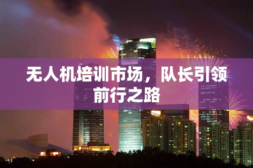 无人机培训市场，队长引领前行之路