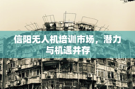 信阳无人机培训市场，潜力与机遇并存