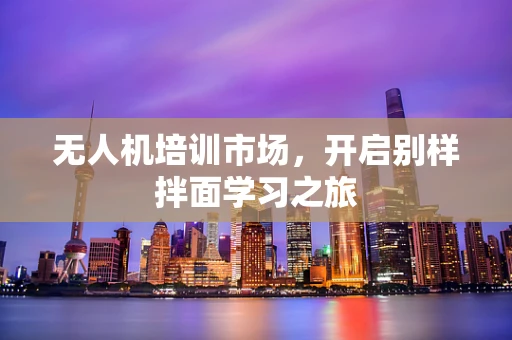 无人机培训市场，开启别样拌面学习之旅