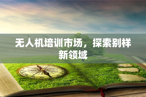 无人机培训市场，探索别样新领域