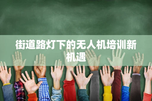 街道路灯下的无人机培训新机遇