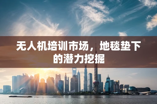 无人机培训市场，地毯垫下的潜力挖掘