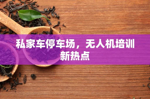 私家车停车场，无人机培训新热点
