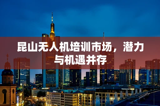 昆山无人机培训市场，潜力与机遇并存