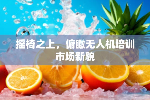 摇椅之上，俯瞰无人机培训市场新貌