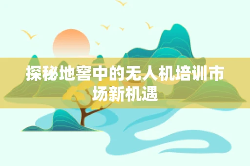 探秘地窖中的无人机培训市场新机遇