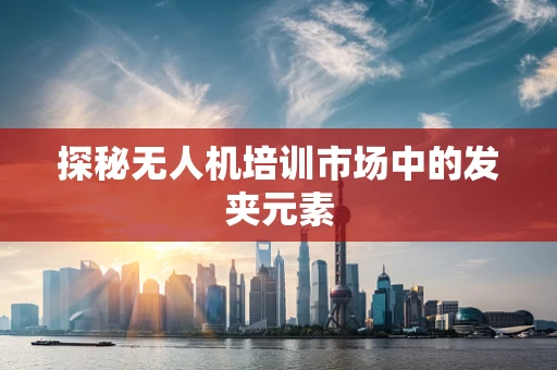 探秘无人机培训市场中的发夹元素
