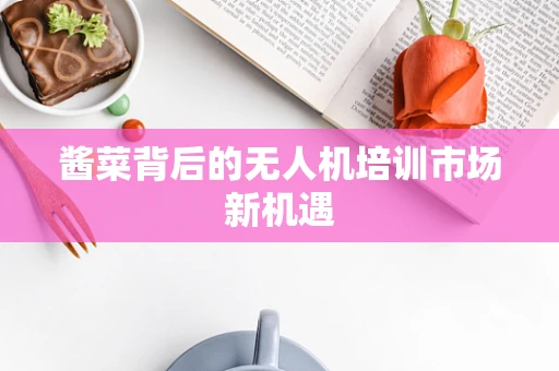 酱菜背后的无人机培训市场新机遇