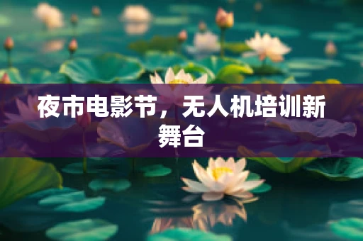 夜市电影节，无人机培训新舞台