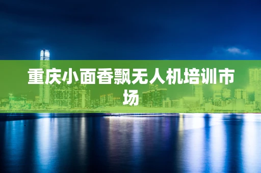 重庆小面香飘无人机培训市场