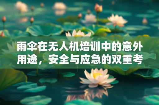 雨伞在无人机培训中的意外用途，安全与应急的双重考量