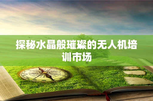 探秘水晶般璀璨的无人机培训市场
