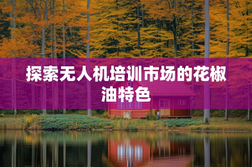 探索无人机培训市场的花椒油特色