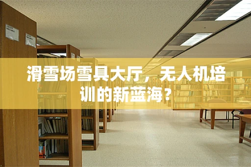 滑雪场雪具大厅，无人机培训的新蓝海？