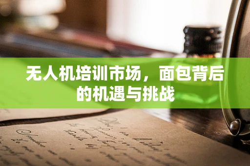 无人机培训市场，面包背后的机遇与挑战