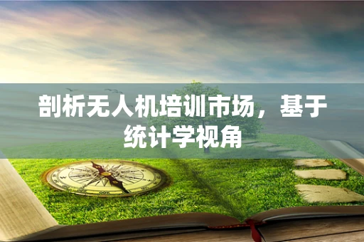剖析无人机培训市场，基于统计学视角