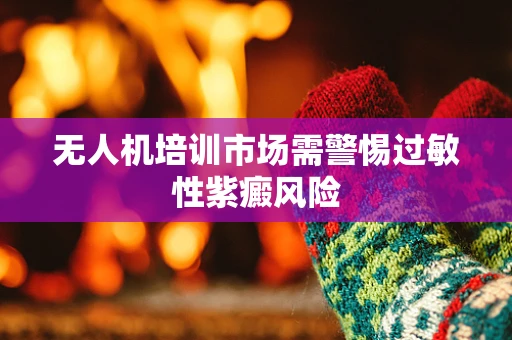 无人机培训市场需警惕过敏性紫癜风险