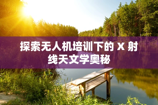 探索无人机培训下的 X 射线天文学奥秘