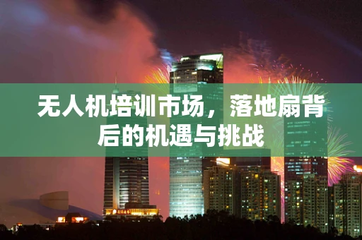 无人机培训市场，落地扇背后的机遇与挑战
