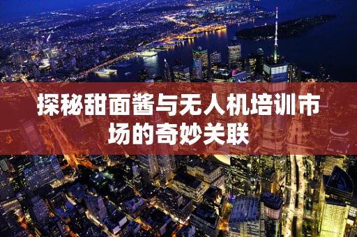探秘甜面酱与无人机培训市场的奇妙关联