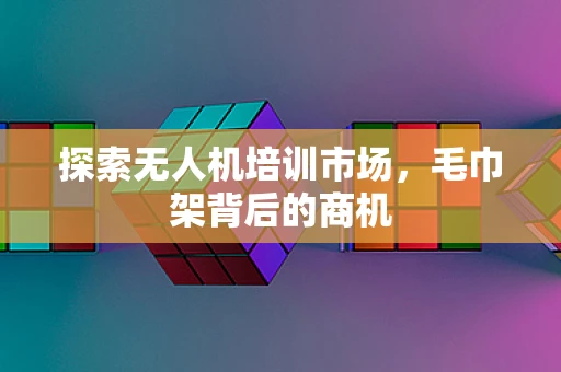 探索无人机培训市场，毛巾架背后的商机