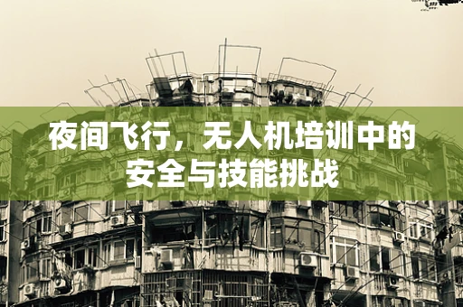 夜间飞行，无人机培训中的安全与技能挑战