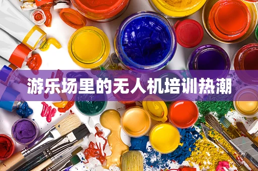 游乐场里的无人机培训热潮