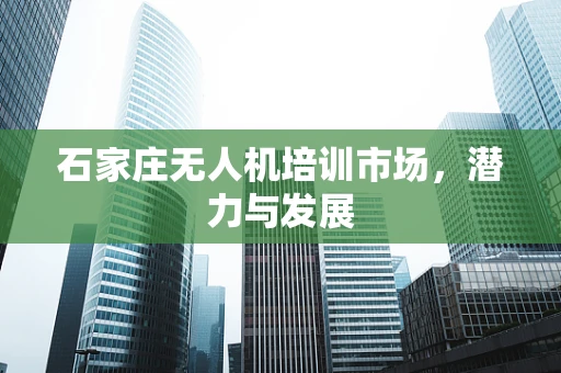 石家庄无人机培训市场，潜力与发展
