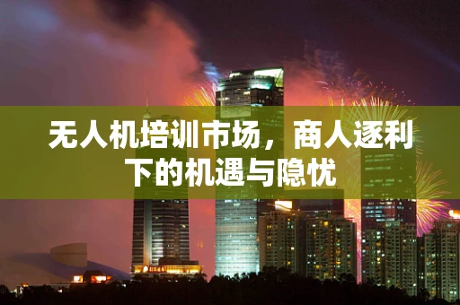 无人机培训市场，商人逐利下的机遇与隐忧
