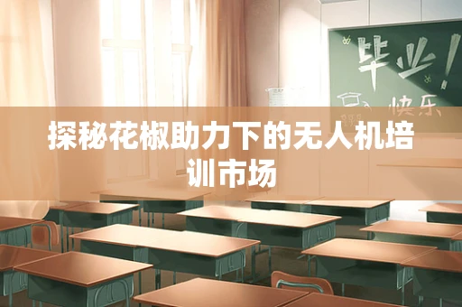 探秘花椒助力下的无人机培训市场