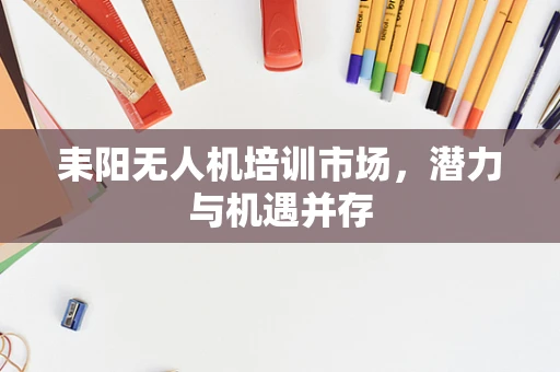 耒阳无人机培训市场，潜力与机遇并存