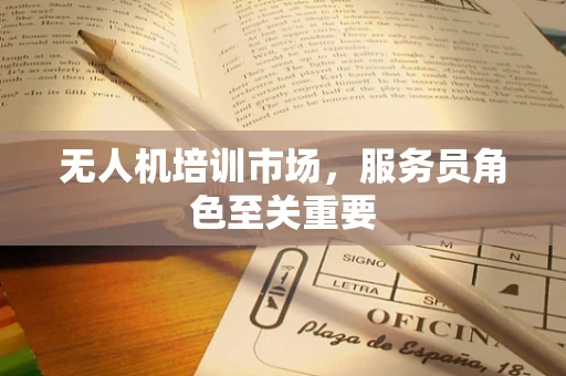 无人机培训市场，服务员角色至关重要