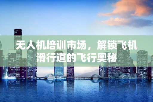 无人机培训市场，解锁飞机滑行道的飞行奥秘