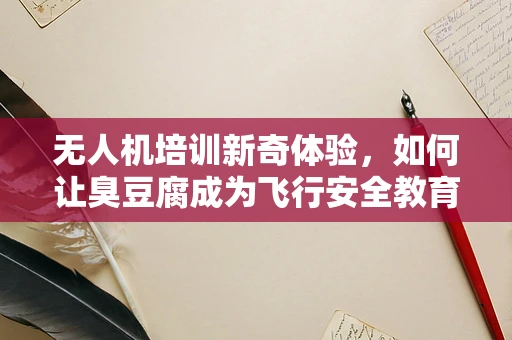 无人机培训新奇体验，如何让臭豆腐成为飞行安全教育的秘密武器？