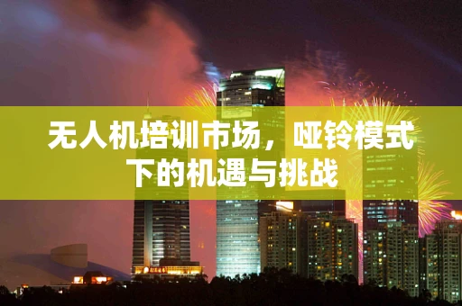 无人机培训市场，哑铃模式下的机遇与挑战