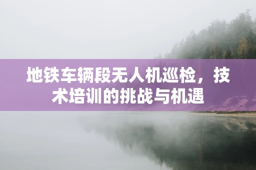地铁车辆段无人机巡检，技术培训的挑战与机遇