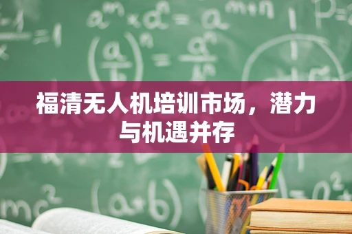 福清无人机培训市场，潜力与机遇并存