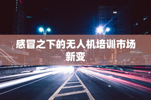 感冒之下的无人机培训市场新变