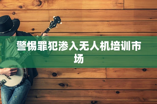 警惕罪犯渗入无人机培训市场