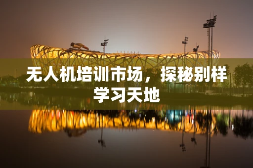 无人机培训市场，探秘别样学习天地