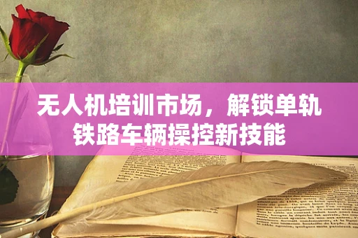 无人机培训市场，解锁单轨铁路车辆操控新技能
