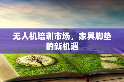 无人机培训市场，家具脚垫的新机遇