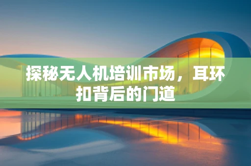 探秘无人机培训市场，耳环扣背后的门道
