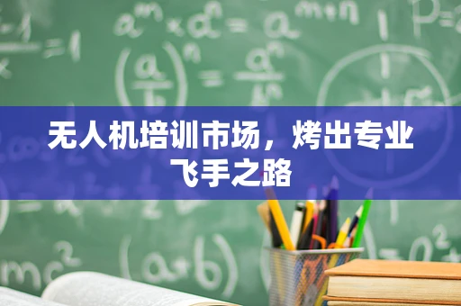无人机培训市场，烤出专业飞手之路