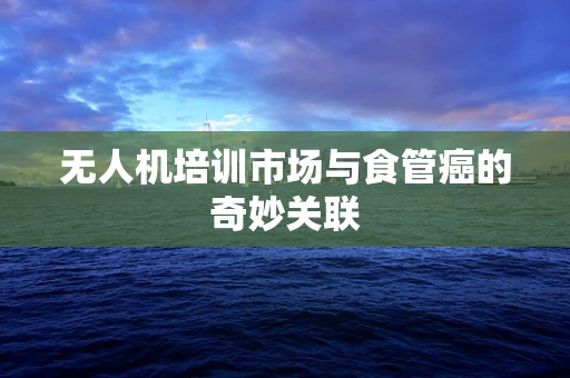 无人机培训市场与食管癌的奇妙关联